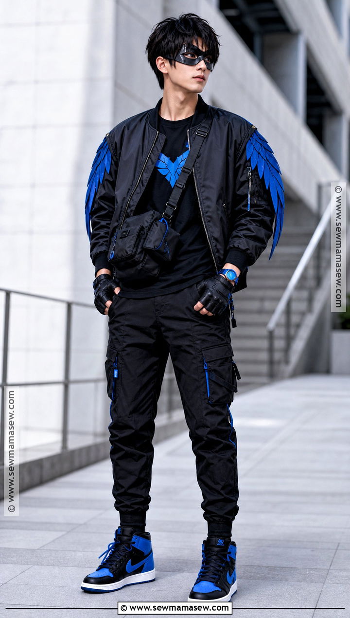 Streetwear Nightwing Costume - 35 nightwing costumes