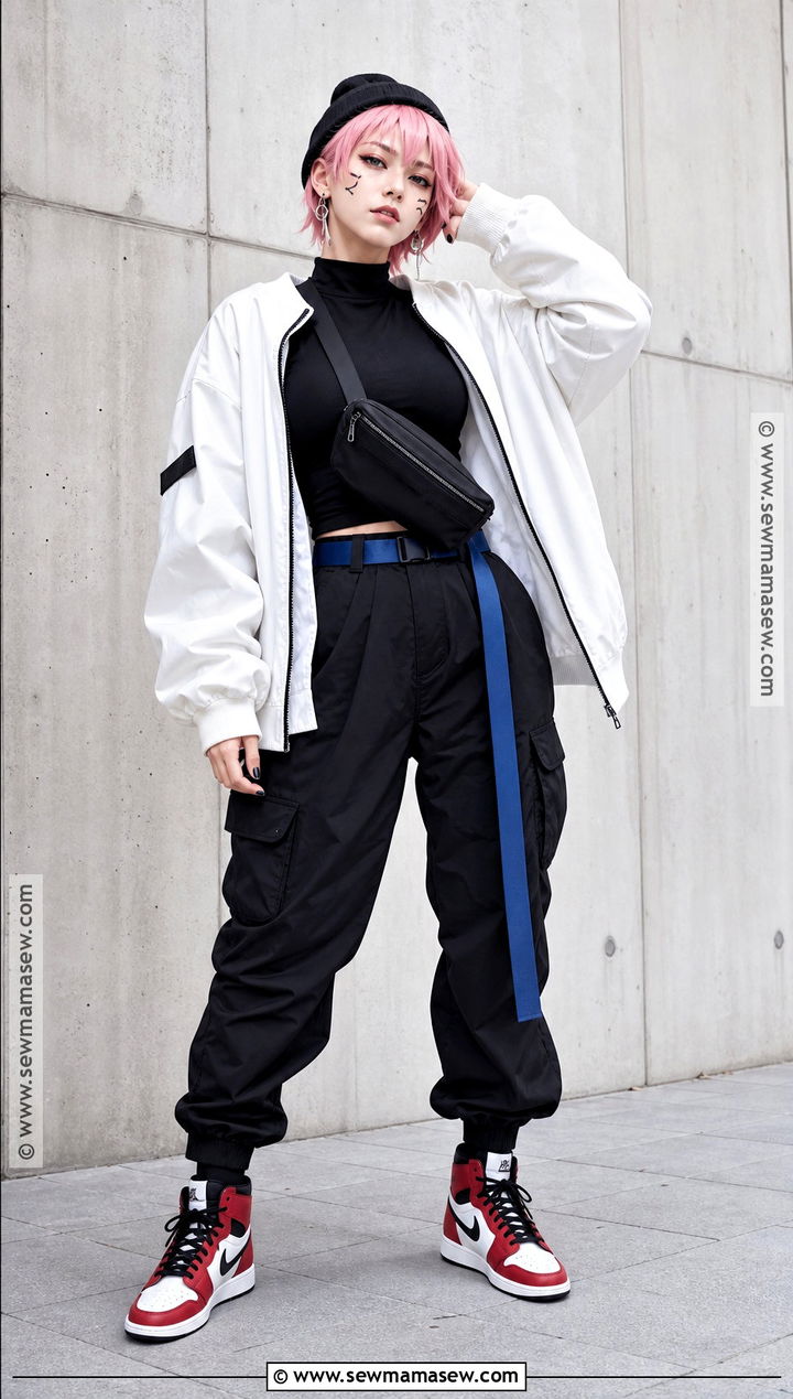 Streetwear Sukuna Costume - 30 sukuna costume ideas for females