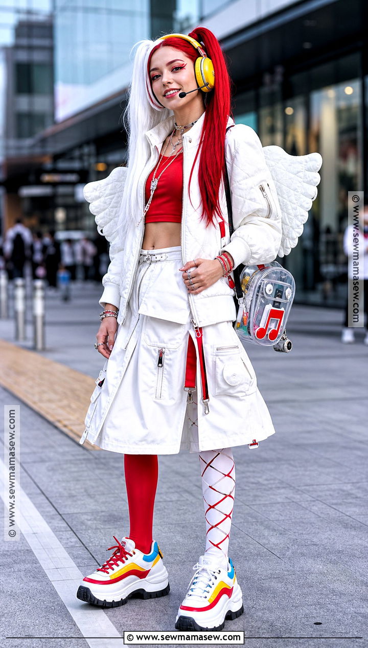 Streetwear Uta Cosplay Outfit - 30 Uta Cosplay Ideas