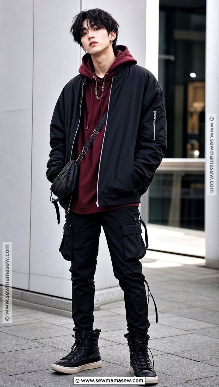 Streetwear Vampire Outfit - 30 vampire clothes for men