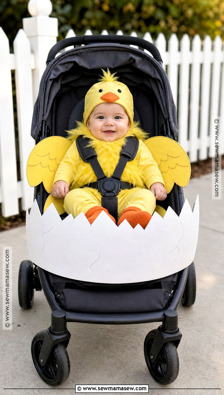 Stroller Baby Chicken Costume - 30 baby chicken costume ideas