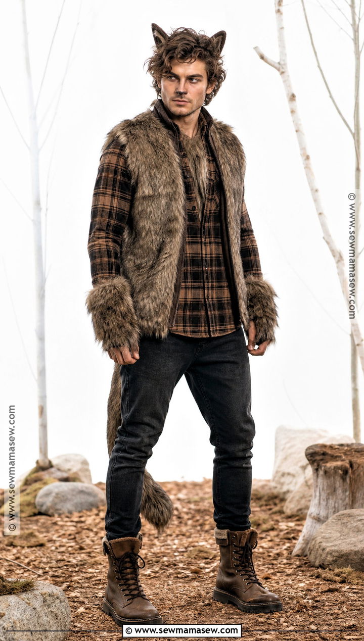 Stylish Werewolf Halloween Costume - 40 costumes halloween