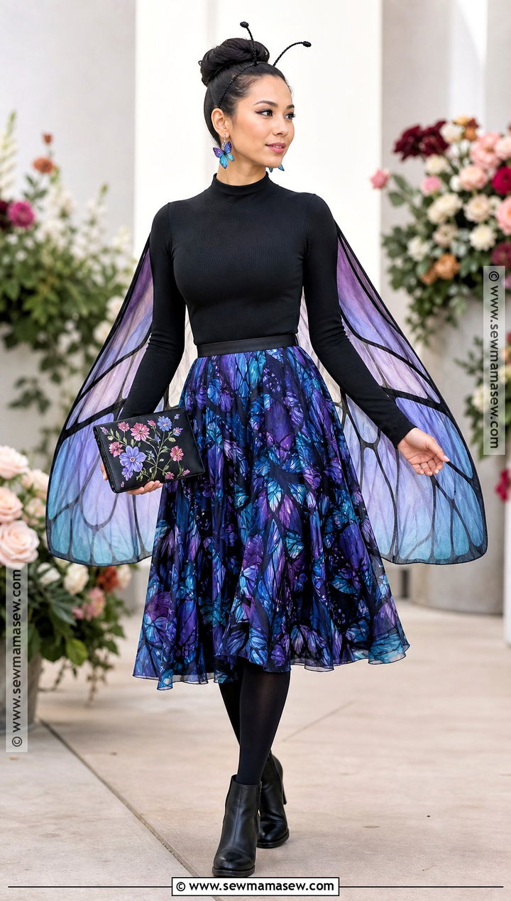 Subtle Butterfly Costume - 35 subtle halloween costumes