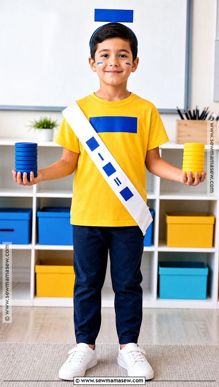 Subtraction Sign Maths Day Costume - 30 maths day costumes for kids