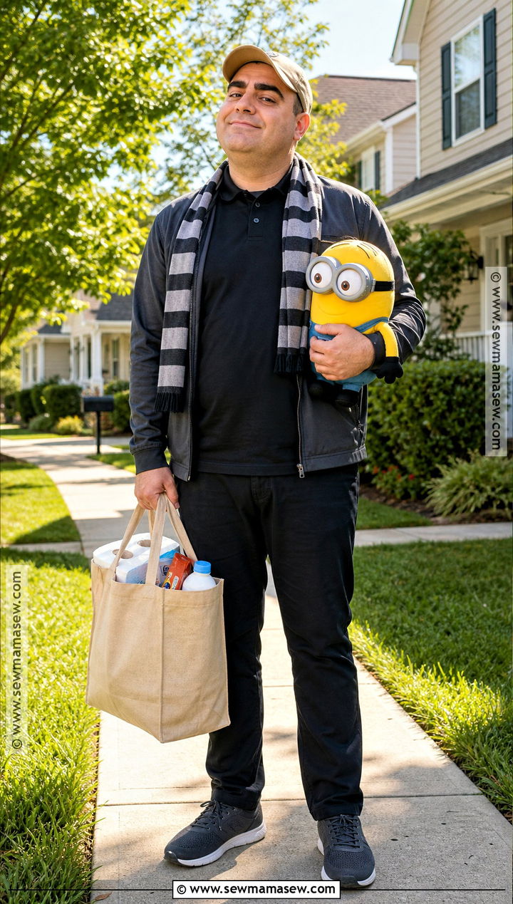 Suburban Dad Gru Costume With Polo Shirt - 40 gru costume ideas