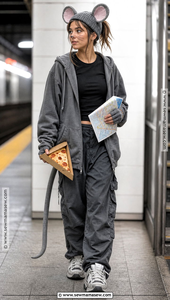 Subway Mouse Costume - 30 mouse costume ideas for women