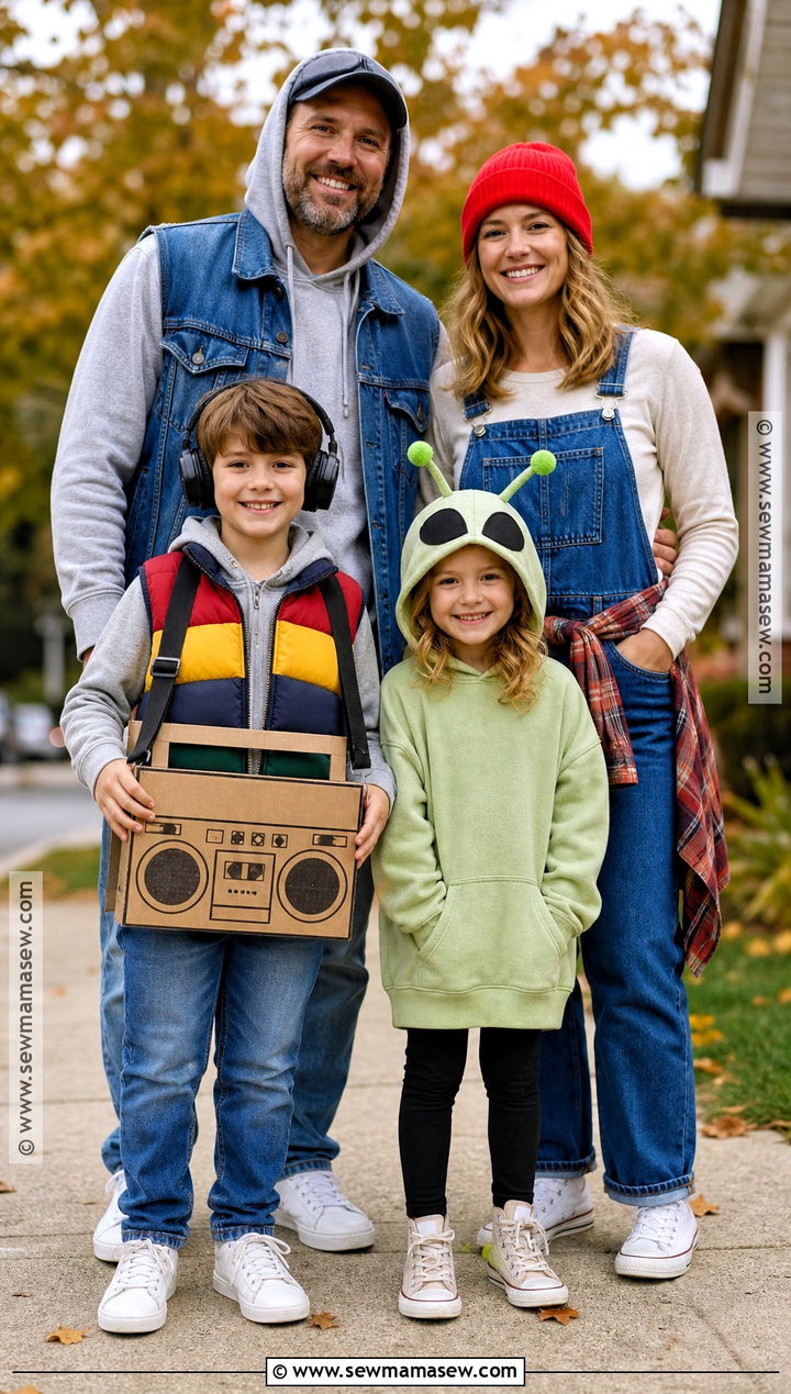 Subway Surfers Family Group Costume - 50 subway surfers costume ideas
