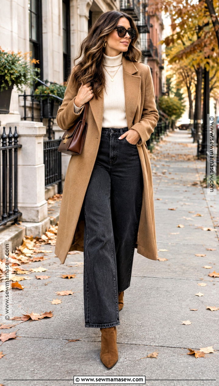 Suede Boots With Wide Leg Jeans - 15 2026 Fall Shoes Trends for Women