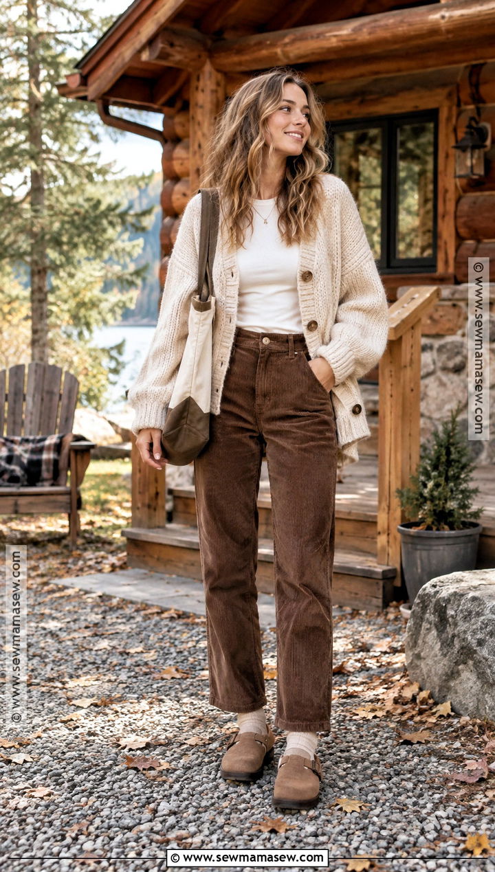 Suede Clogs Fall Travel Outfit - 15 Fall Travel Shoes