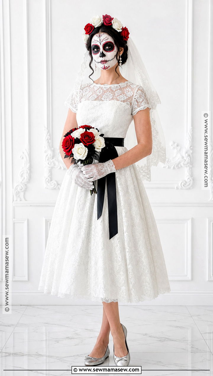 Sugar Skull Bride Costume - 35 sugar skull costume ideas