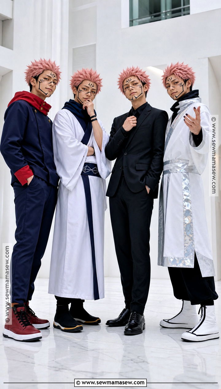 Sukuna Multiverse Group Cosplay - 45 sukuna cosplay ideas