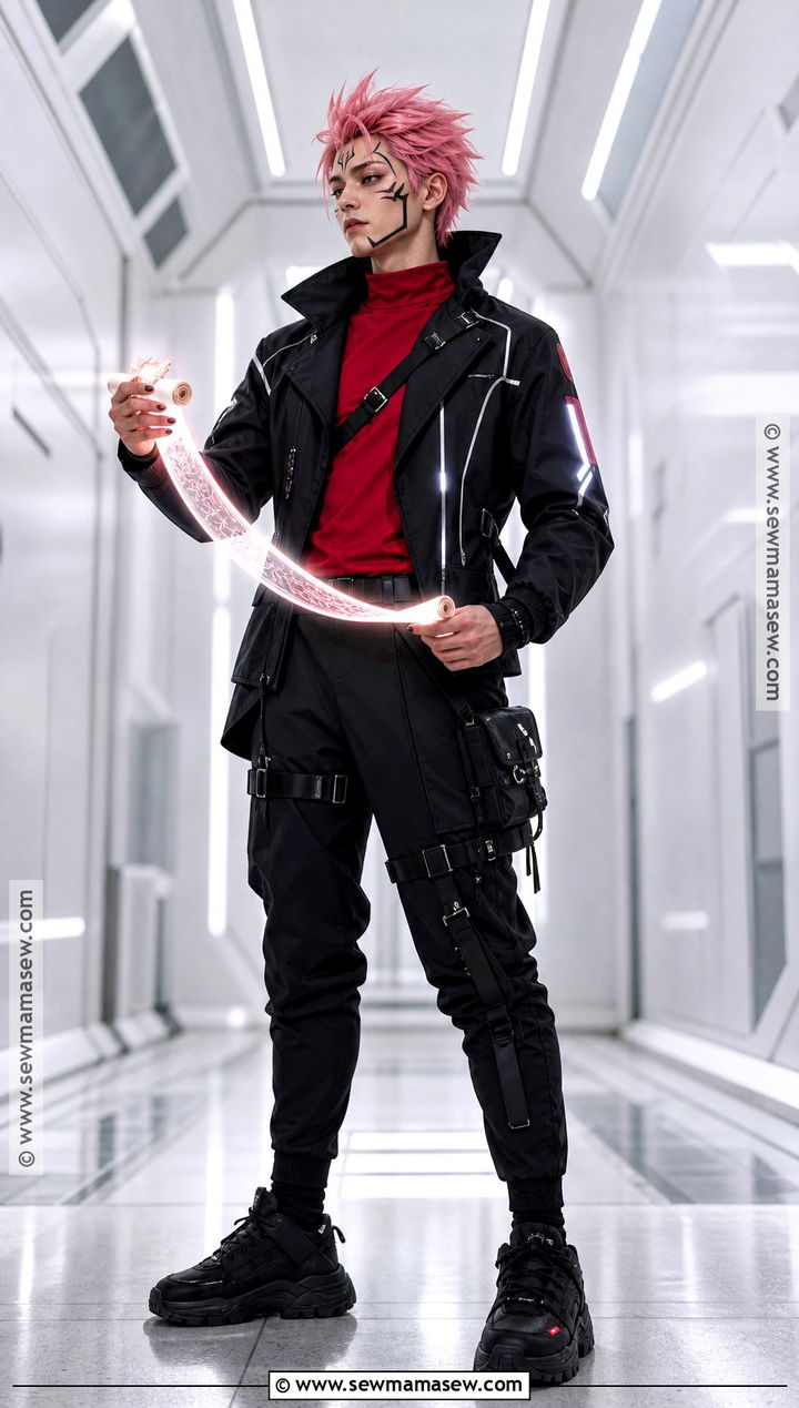 Sukuna Techwear Cosplay - 45 sukuna cosplay ideas