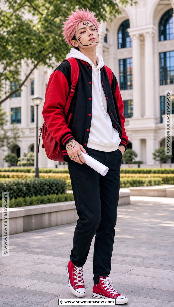 Sukuna Varsity Jacket Cosplay - 45 sukuna cosplay ideas