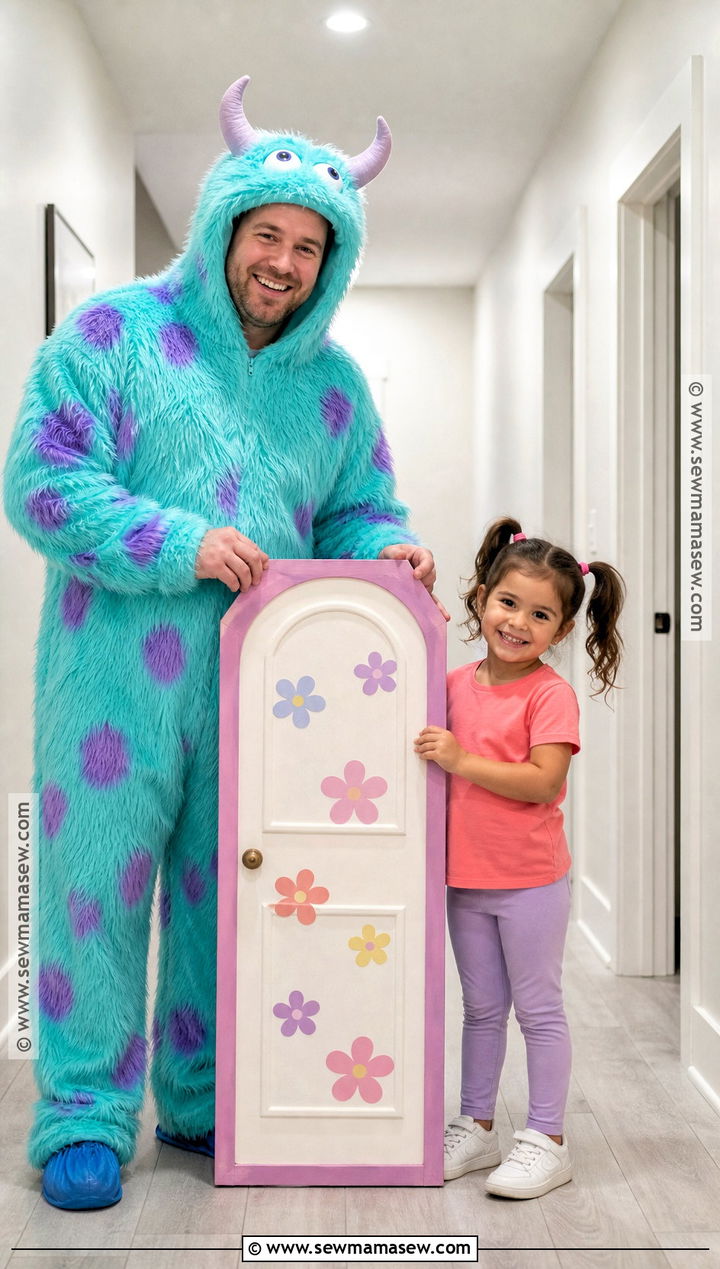 Sulley And Boo Duo Costume - 30 monsters inc costume ideas