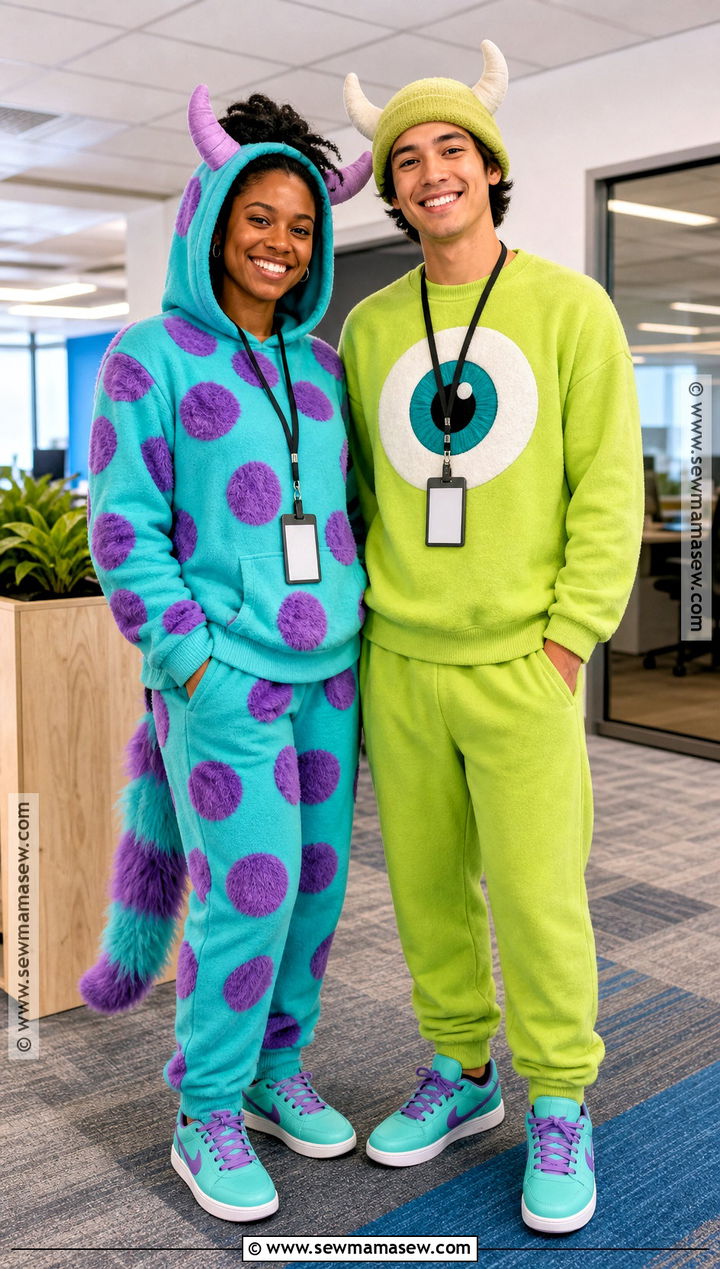Sulley And Mike Duo Costume - 40 disney costume ideas