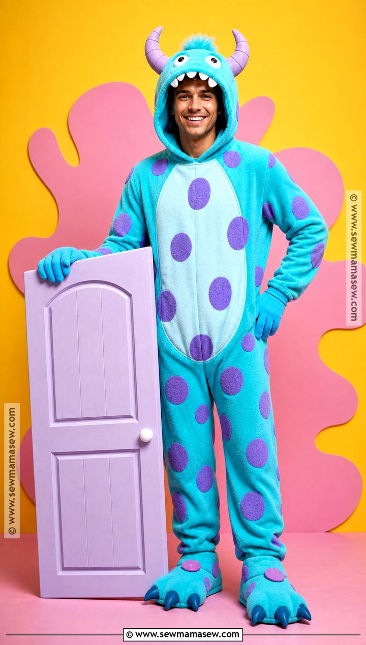 Sulley Blue Monster Costume - 30 blue costumes