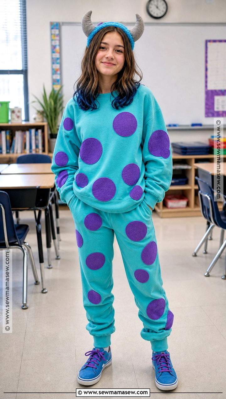 Sulley School Costume - 30 Disney Dress Up Day School Ideas