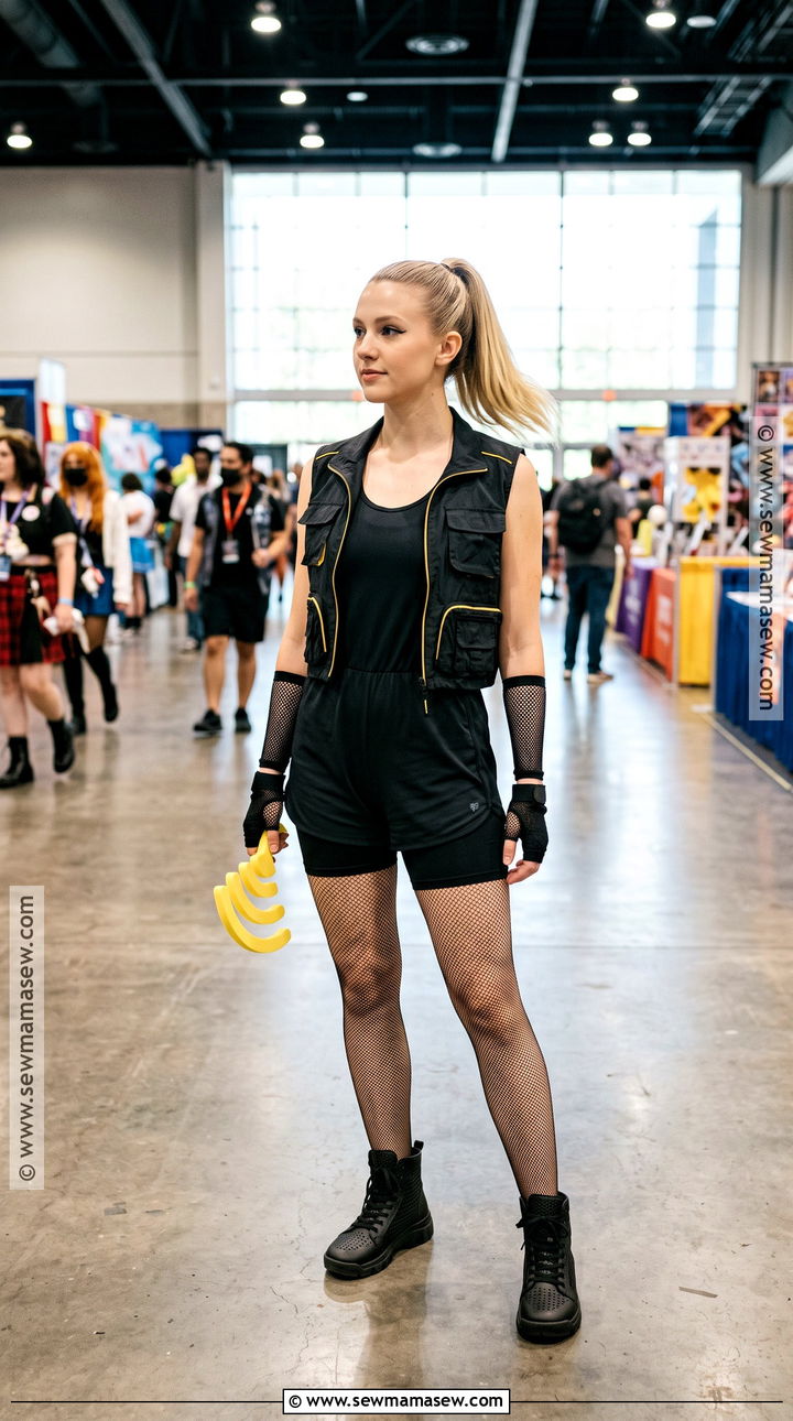Summer Black Canary Costume - 30 Black Canary Costume Ideas