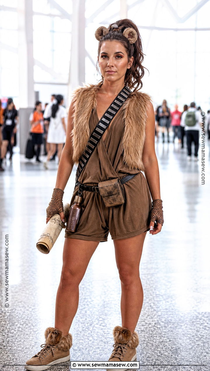 Summer Chewbacca Costume With Romper - 30 chewbacca costume ideas for women