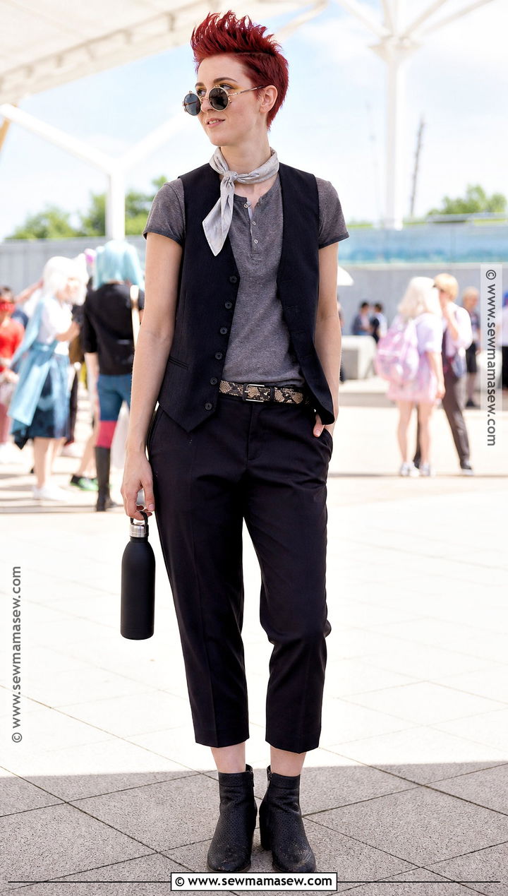 Summer Crowley Cosplay With Black Vest - 30 crowley cosplay ideas