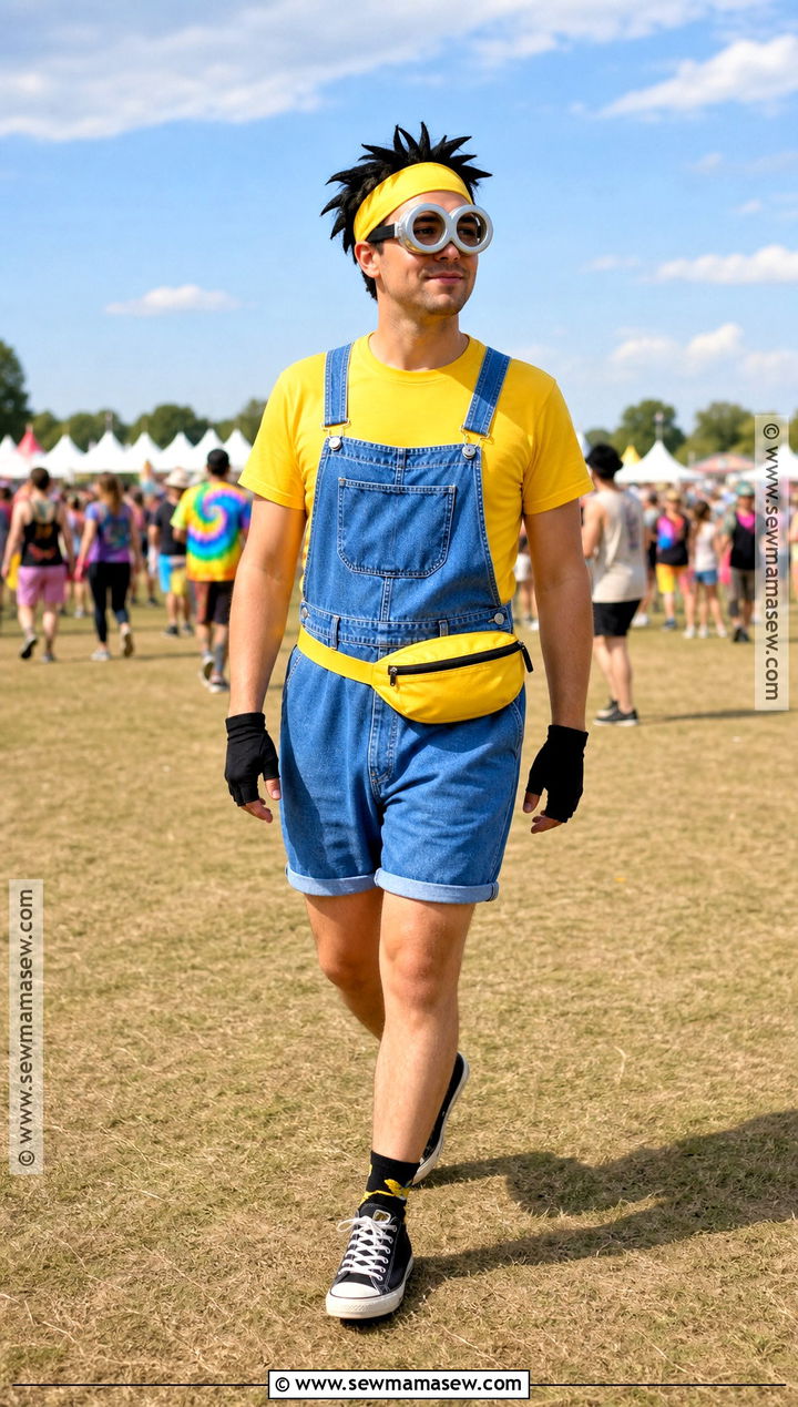 Summer Minion Shorts Costume - 45 minions costume ideas