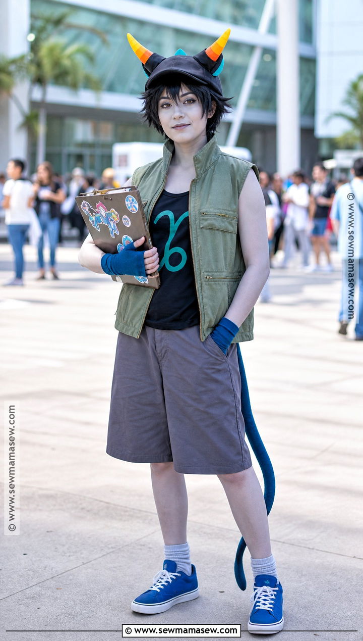 Summer Nepeta Cosplay With Green Vest - 30 Nepeta Cosplay Ideas