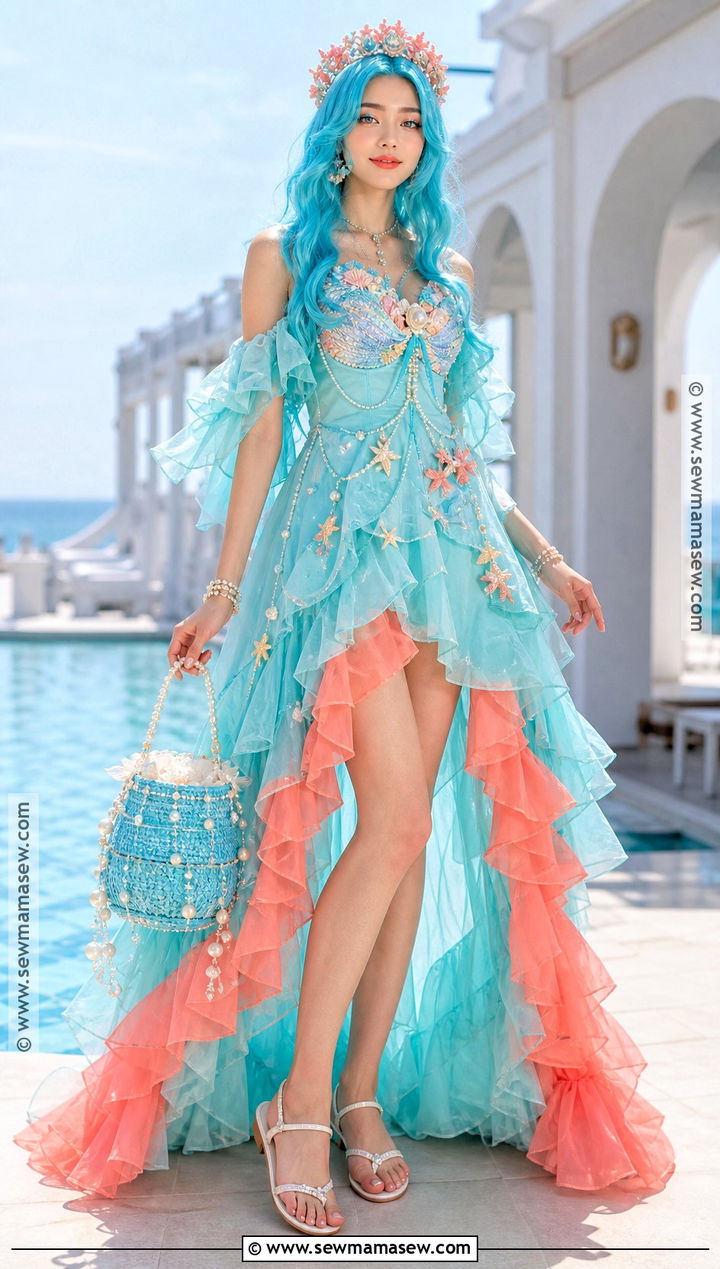 Summer Ocean Sea Fairy Cookie Costume - 30 Sea Fairy Cookie Costume Ideas