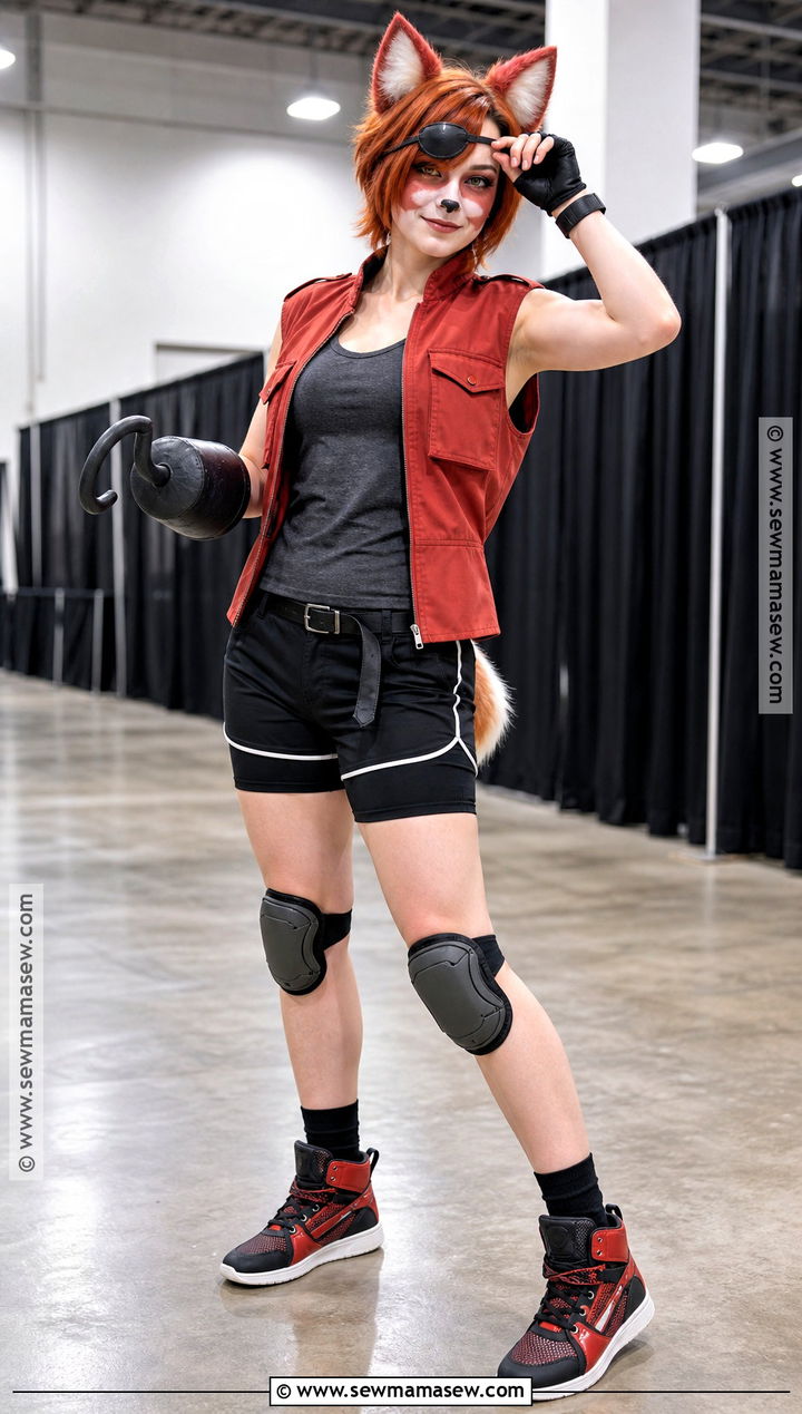 Summer Withered Foxy Cosplay - 30 withered foxy cosplay ideas