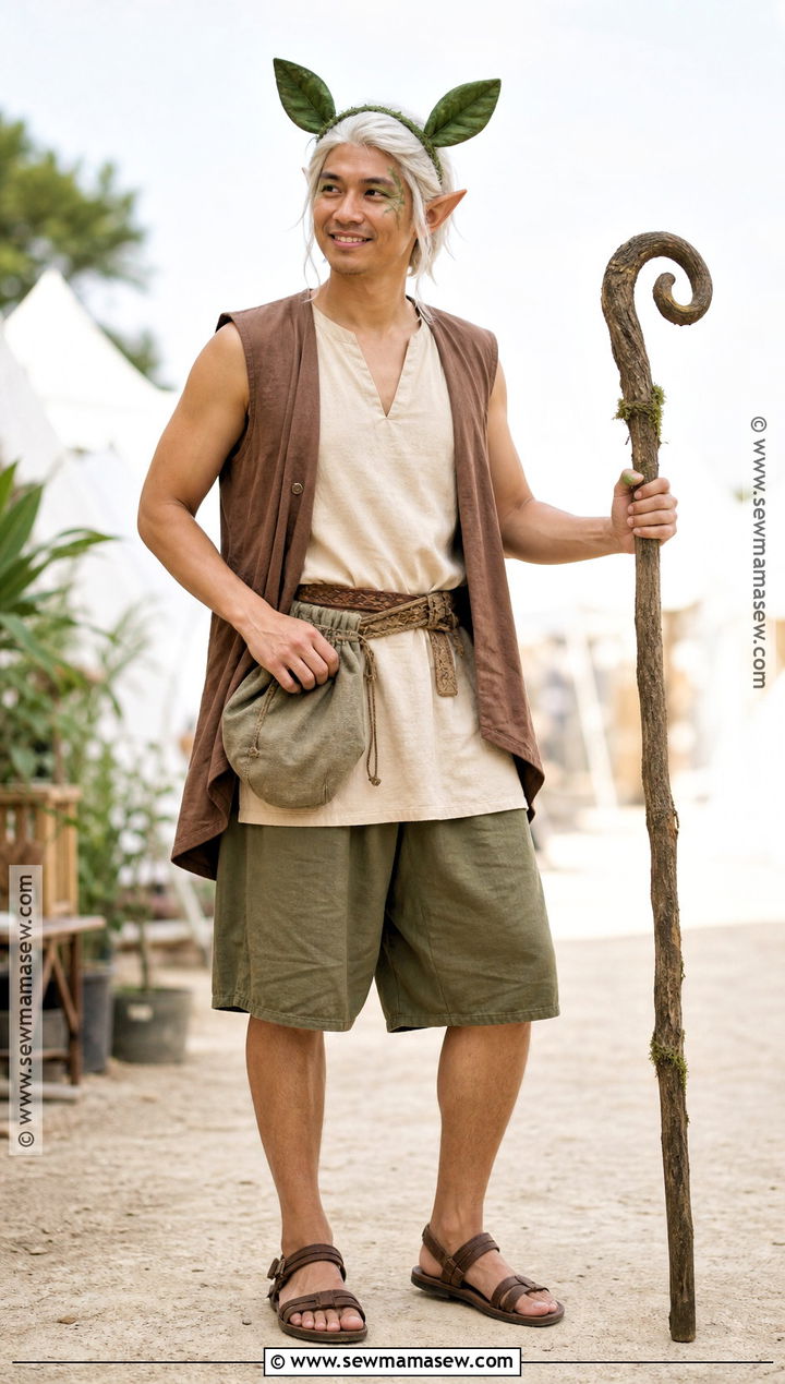 Summer Yoda Costume With Short Robe - 35 yoda costume ideas