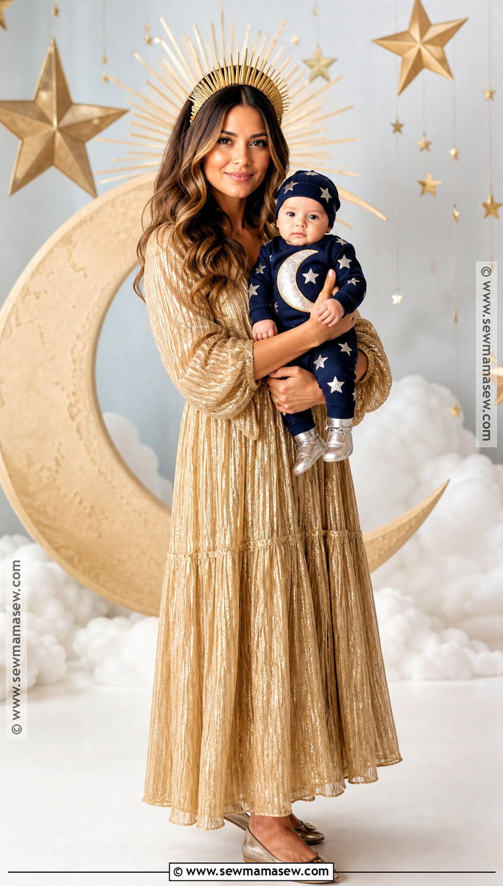 Sun And Baby Moon Costume - 35 mom and baby halloween costumes
