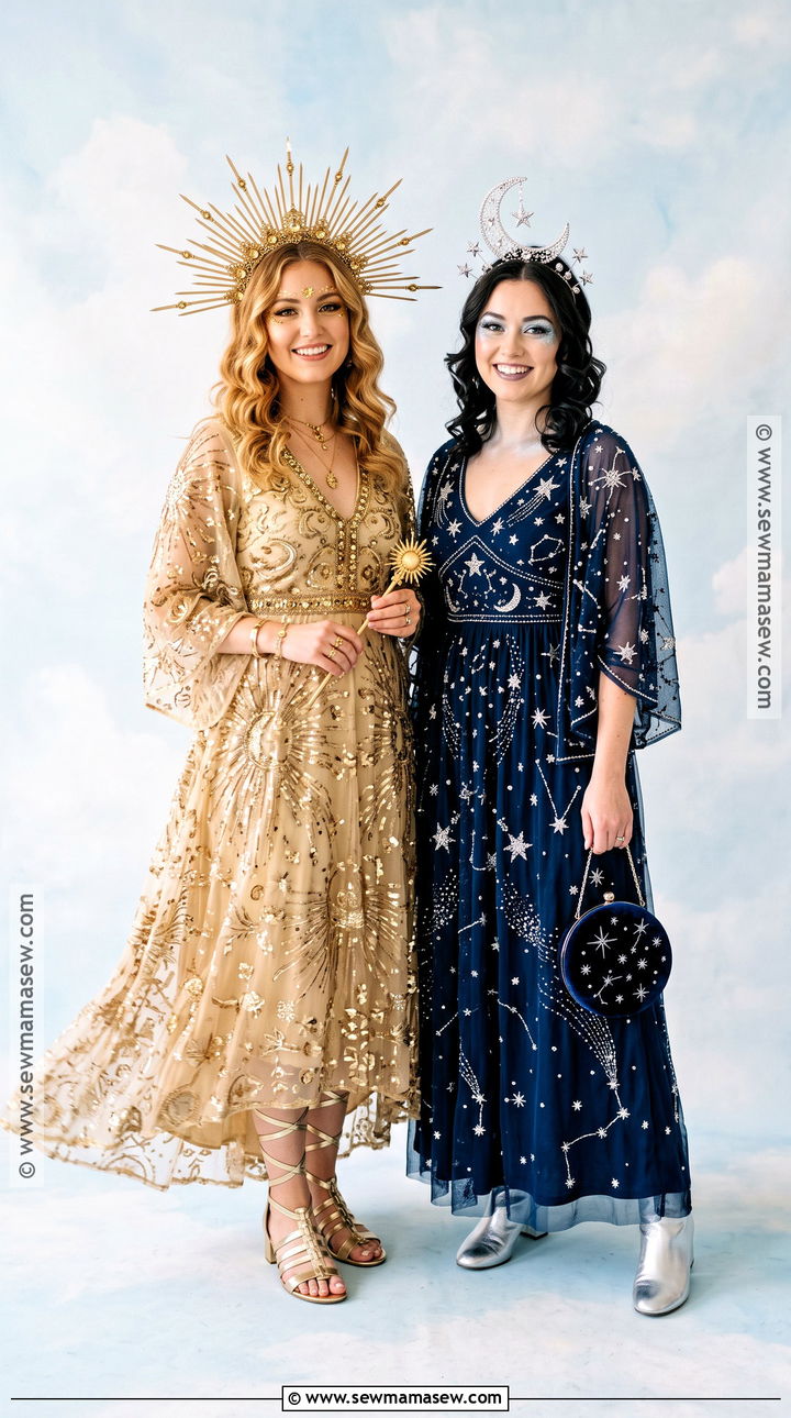 Sun And Moon BFF Costume - 35 bff costumes