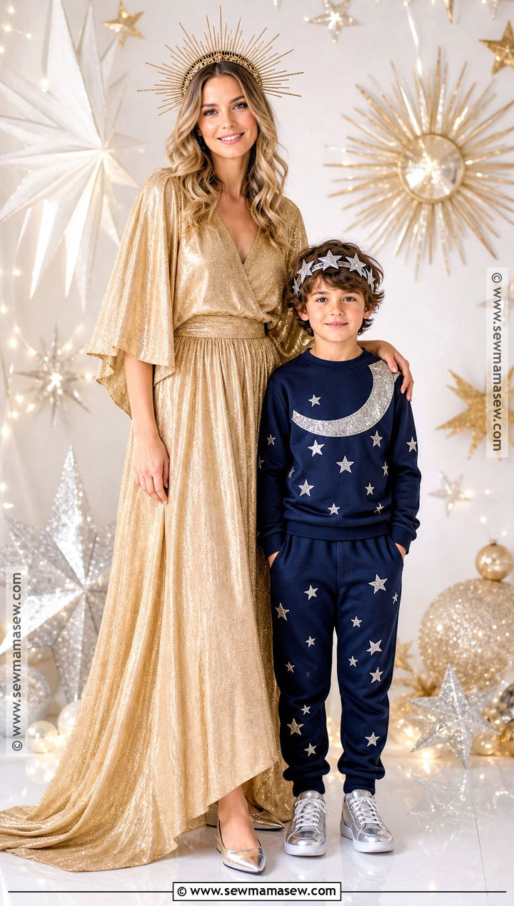 Sun And Moon Costume - 30 mother son halloween costumes