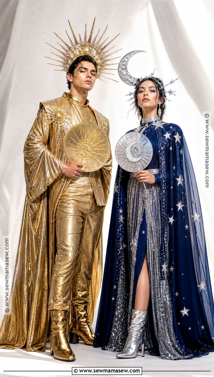 Sun And Moon Costume - 40 halloween costumes for two