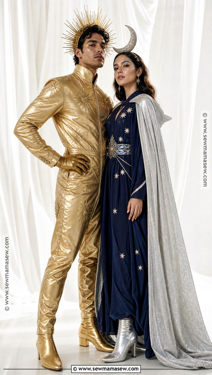 Sun And Moon Couple Costume - 40 iconic halloween costumes for couples
