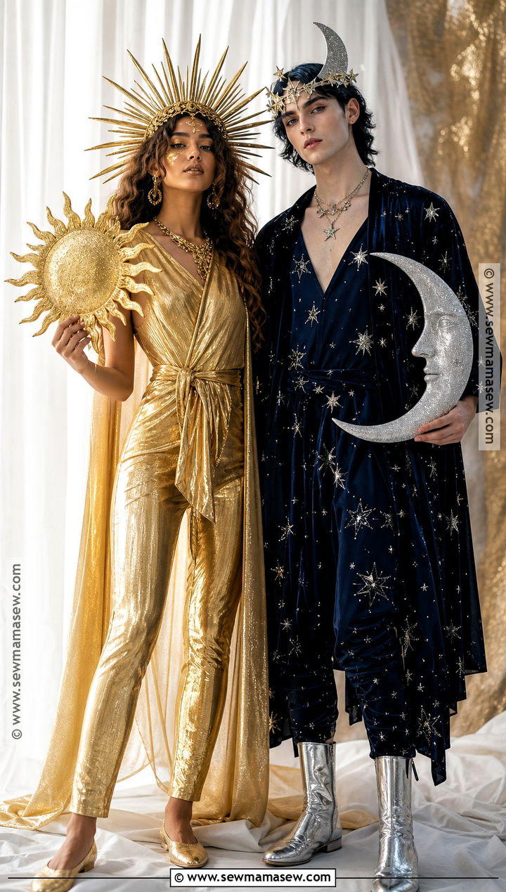 Sun And Moon Couple Costume - 30 couple outfits halloween