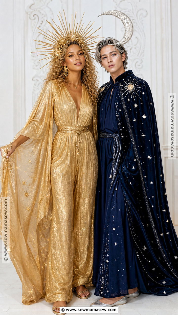Sun And Moon Couple Costume - 45 costume party ideas