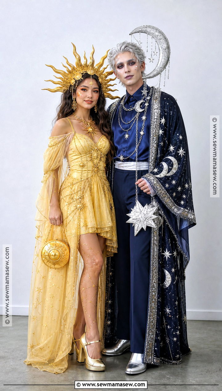 Sun And Moon Couple Costume - 30 Sun Halloween Costume Ideas