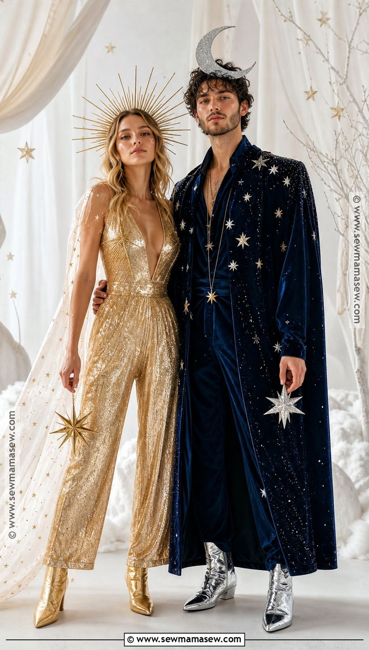 Sun And Moon Couples Costume - 40 creative couples costumes