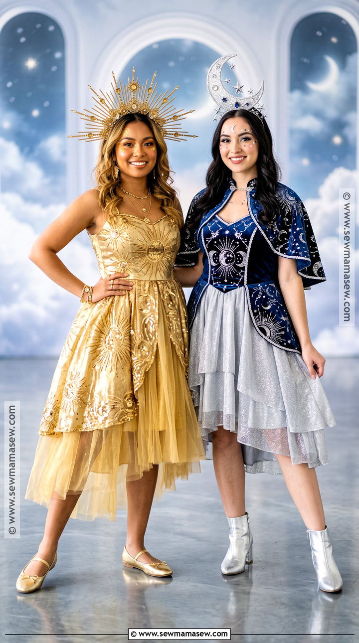 Sun And Moon Duo Costume - 35 costume ideas duo