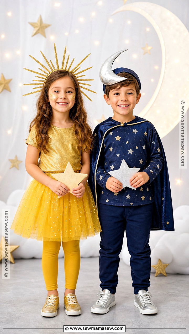 Sun And Moon Sibling Costume - 30 sibling halloween costumes boy and for girls