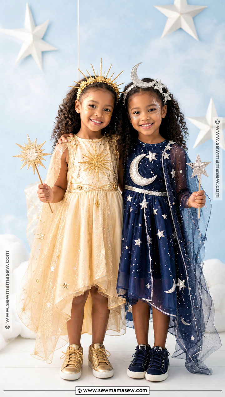 Sun And Moon Twin Costume - 35 twin costumes