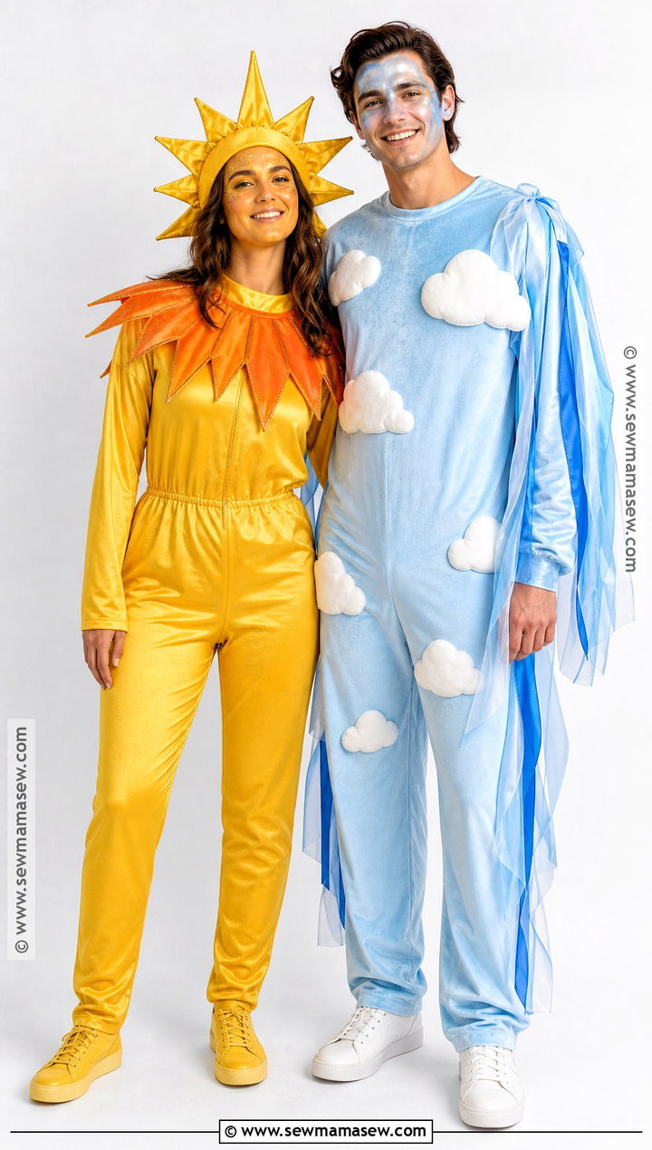Sun And Sky Couple Costume - 35 sun costume ideas