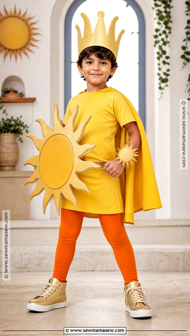 Sun Crown Costume - 30 sun costume ideas for kids