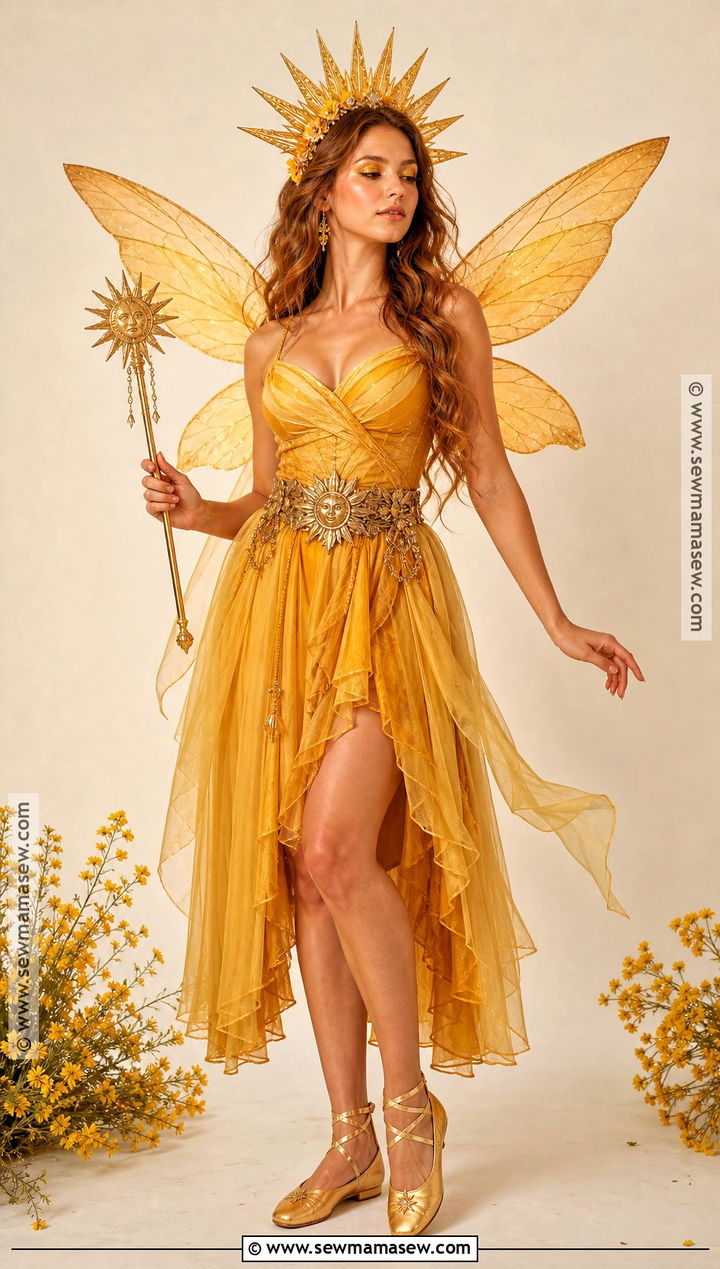 Sun Fairy Costume - 50 fairy costume ideas