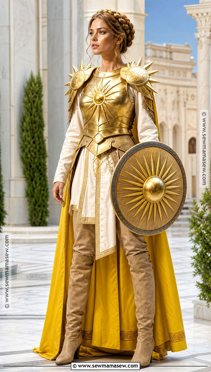 Sun Female Knight Costume - 30 female knight costume ideas