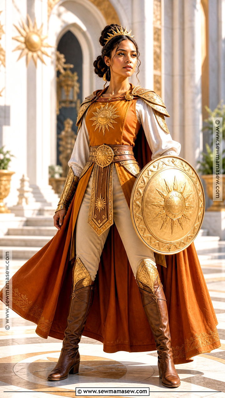 Sun Knight Costume - 35 Knight Costume Ideas for Women