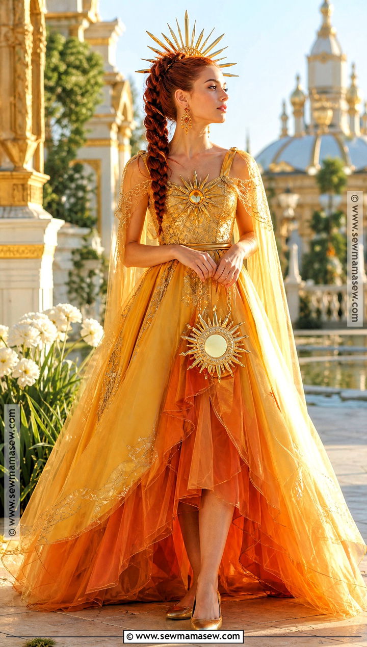 Sun Princess Costume - 50 princess costume ideas