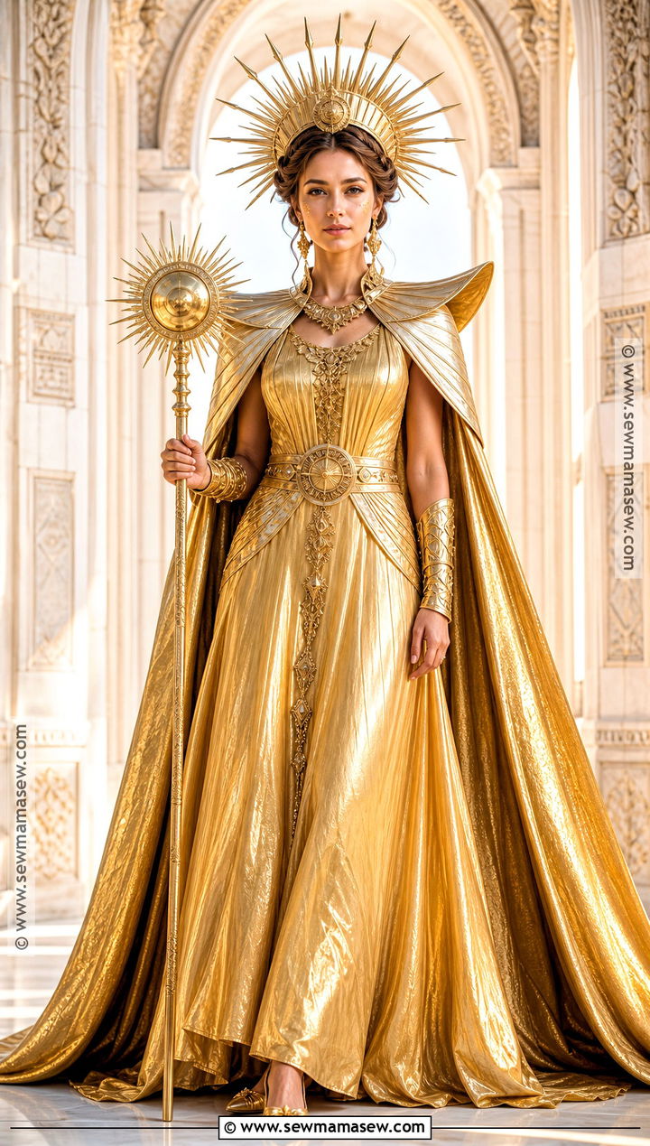 Sun Queen Costume - 30 Sun Costume Ideas for Women