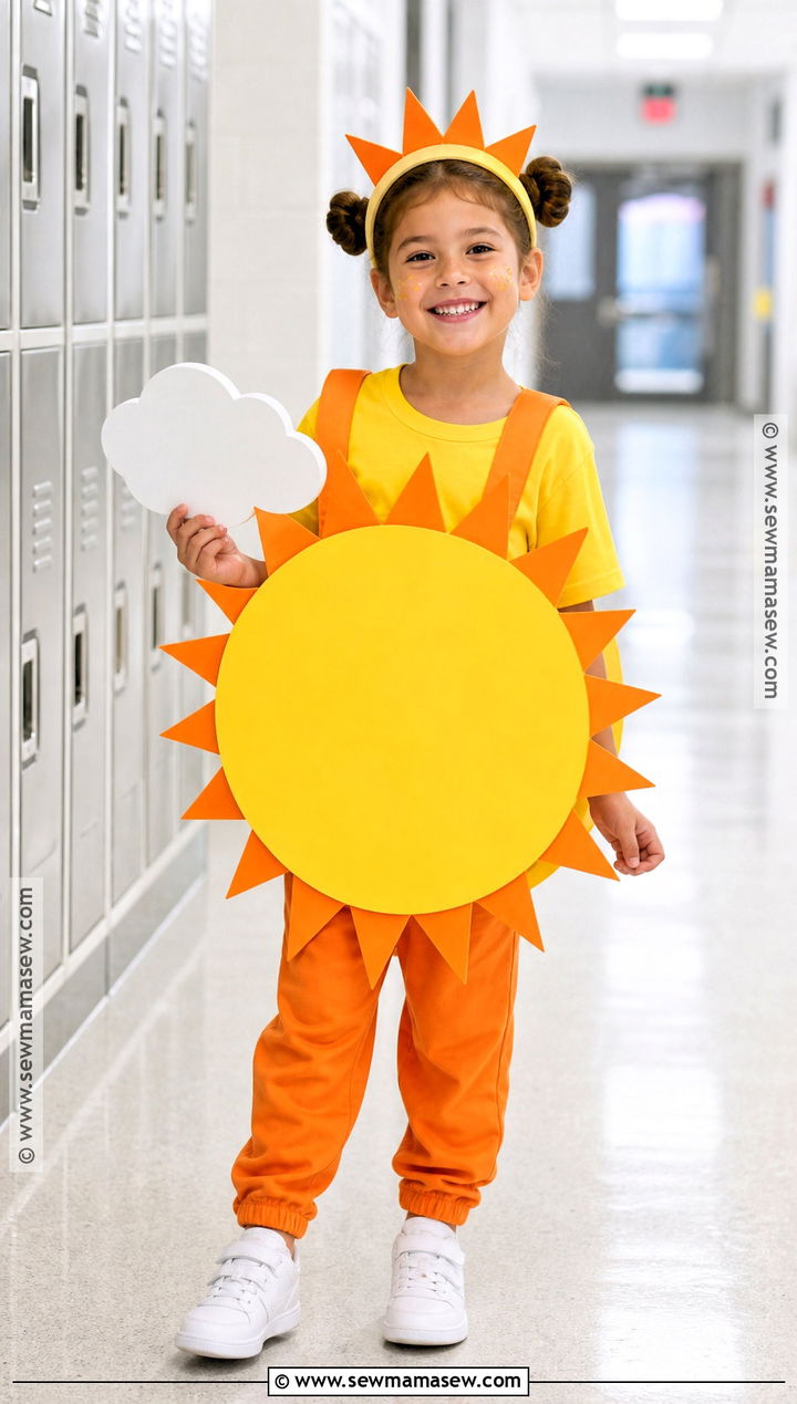 Sun Sandwich Board Costume - 30 sun costume ideas for kids