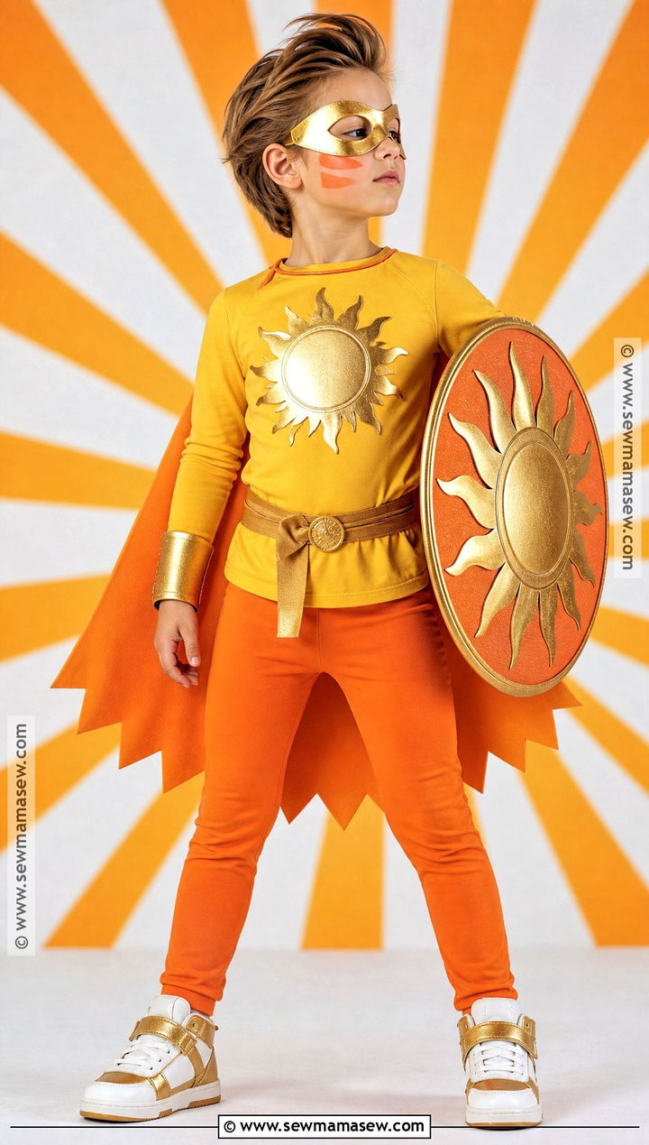 Sun Superhero Costume - 30 sun costume ideas for kids
